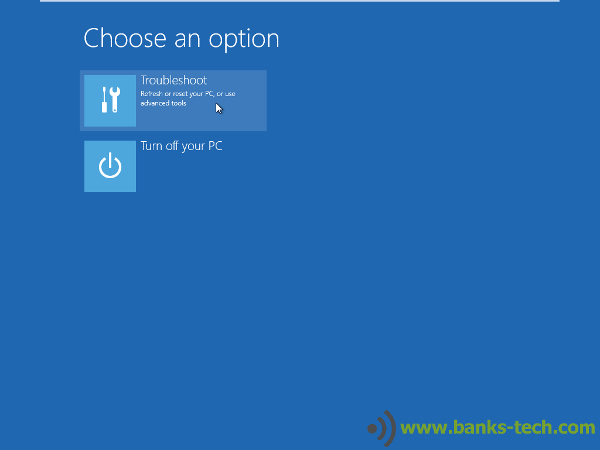 How To Restore Windows 8.1 With A System Image - Choose An Option
