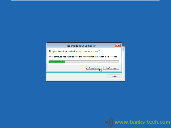 How To Restore Windows 8.1 With A System Image - Re-Image Your Computer