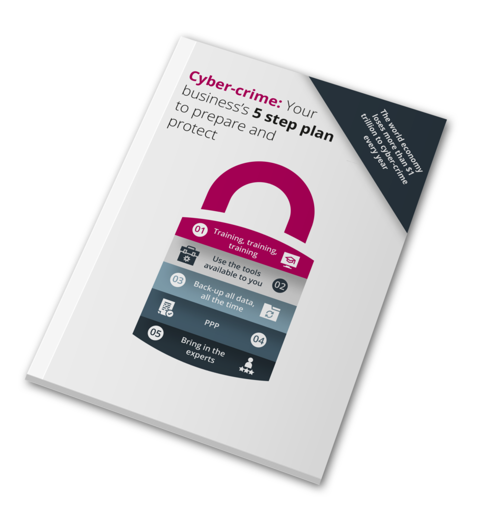 Cyber-crime:  Your business’s 5 step plan to prepare and protect